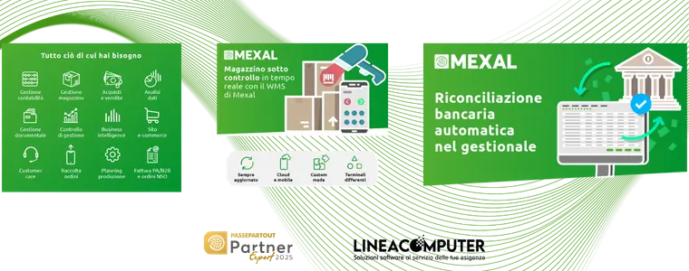 Infografica Passepartout Mexal contabilità e magazzino