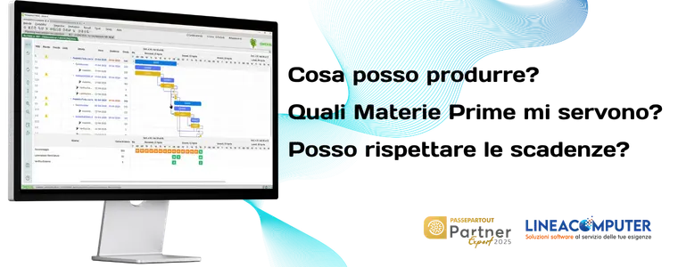 Infografica Passepartout Mexal per la gestione della produzione
