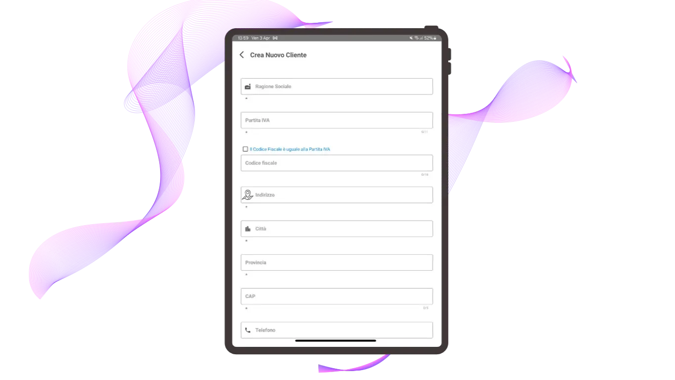 soluzione agenti con codifica nuove anagrafiche clienti