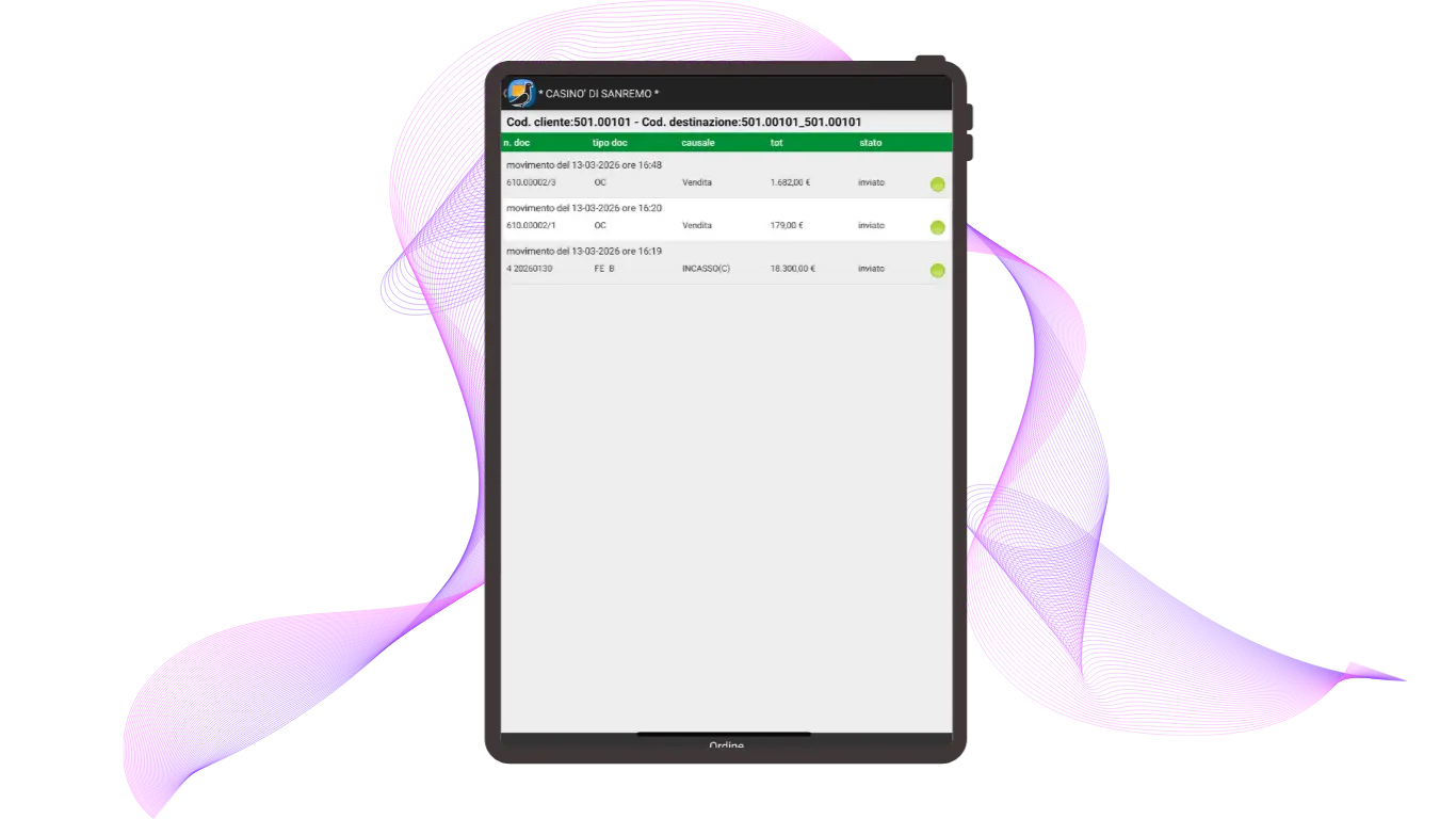 app per gestione ordini con listini prezzi e promozioni agenti