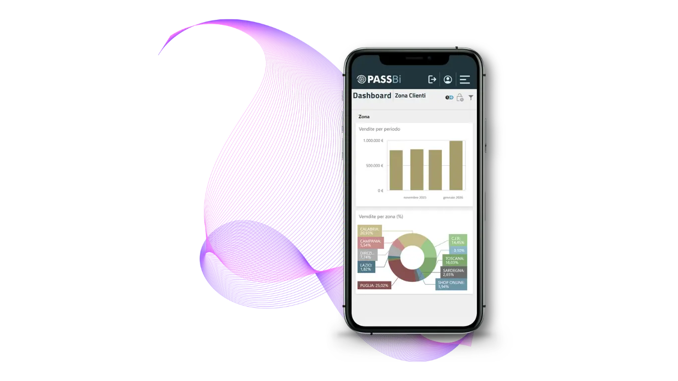 Analisi dati web accesso cloud immediato Passbi