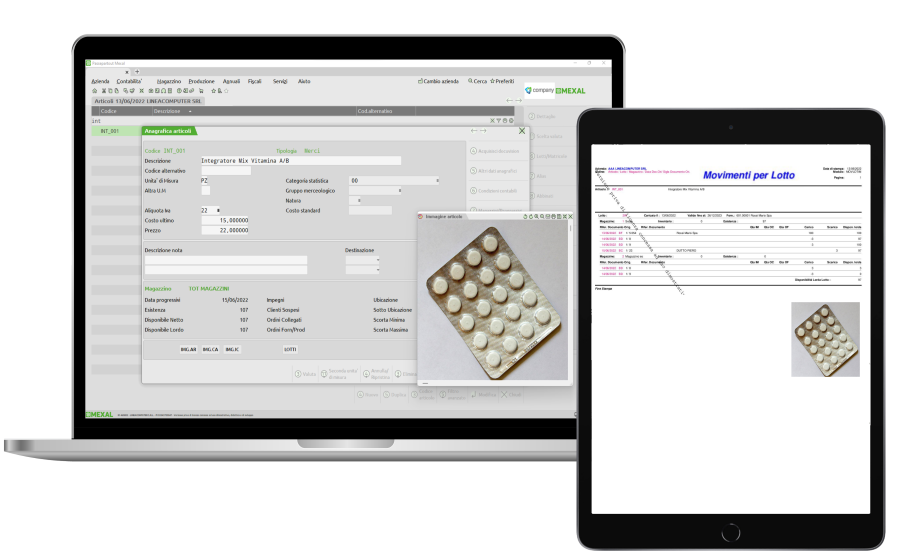 software gestionale per azienda chimica farmaceutica