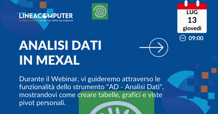 webinar passepartout Analisi dati Mexal