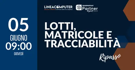 LOTTI E MATRICOLE IN MEXAL
