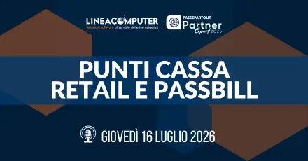 PUNTI CASSA RETAIL E PASSBILL