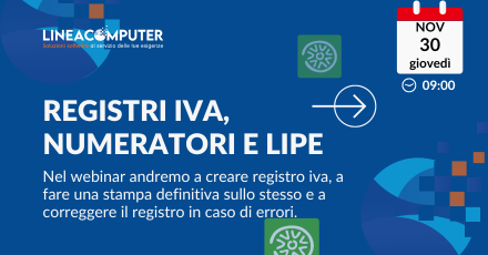 webinar passepartout Mexal registri iva, numeratori e lipe